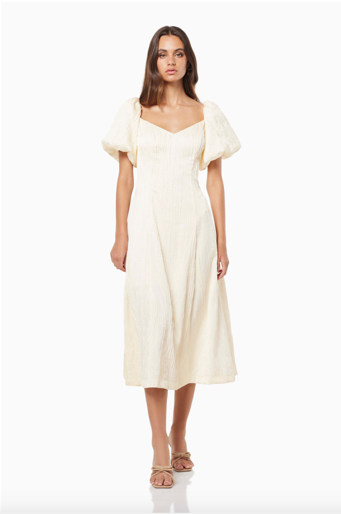 Jocularity Dress in Cream