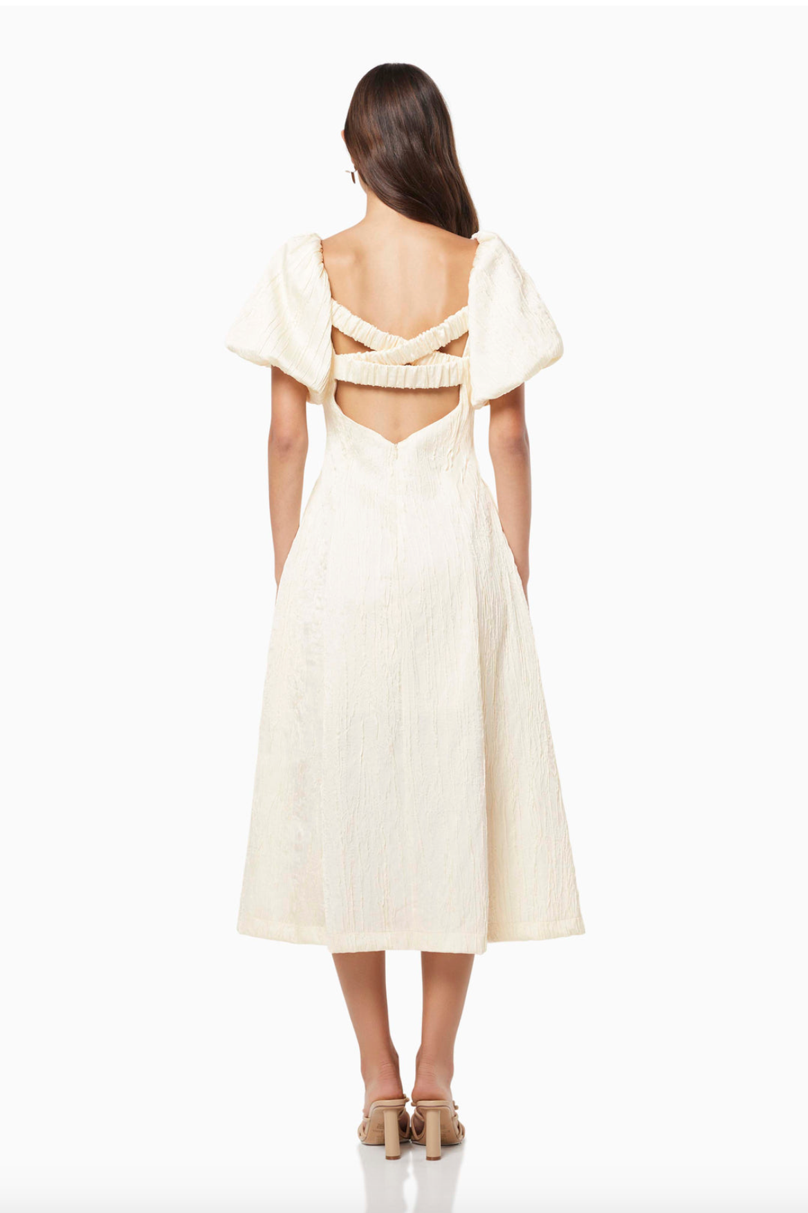 Jocularity Dress in Cream