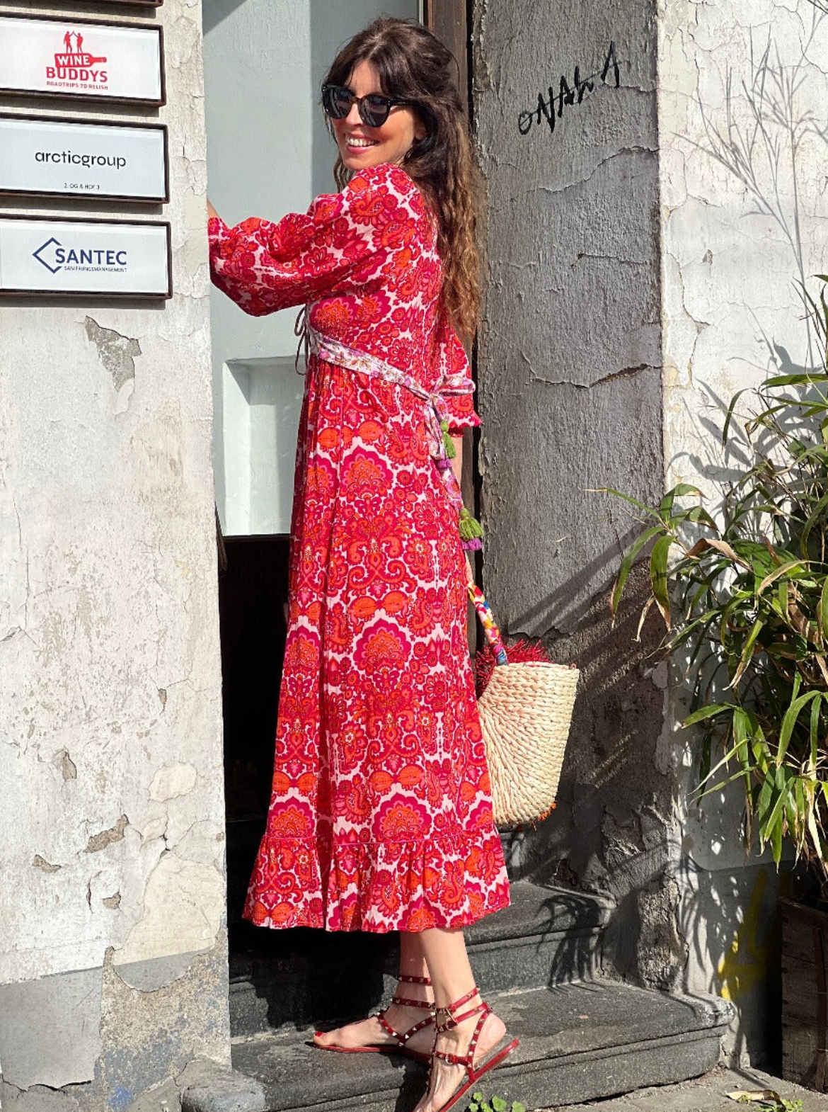 Red Maxi Dress