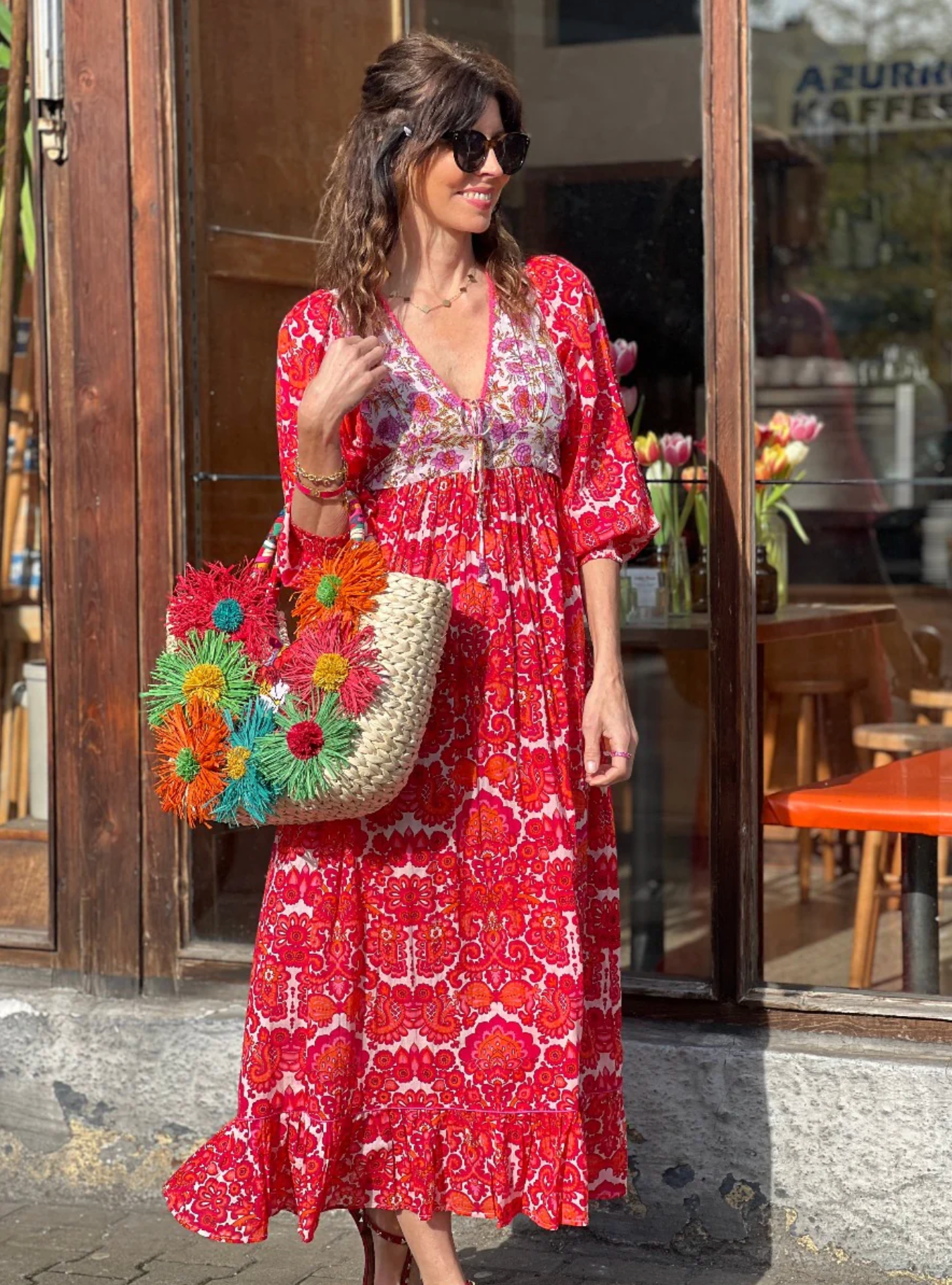 Red Maxi Dress