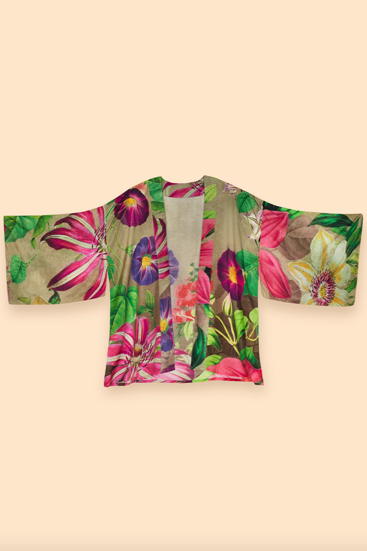 Kimono Jacket in Botanicals