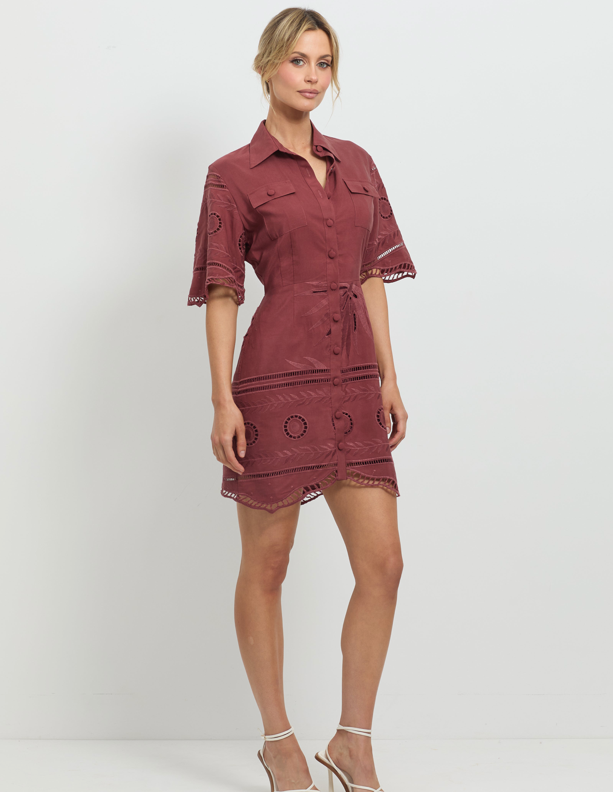 Sunrise Shirt Dress