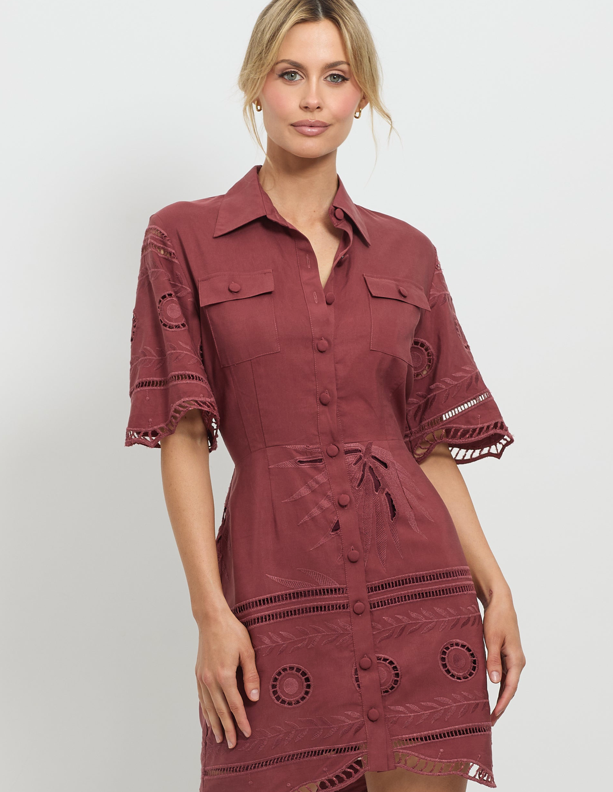 Sunrise Shirt Dress