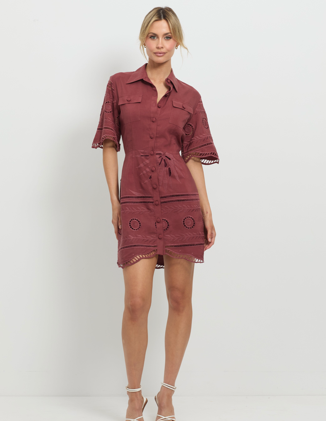 Sunrise Shirt Dress