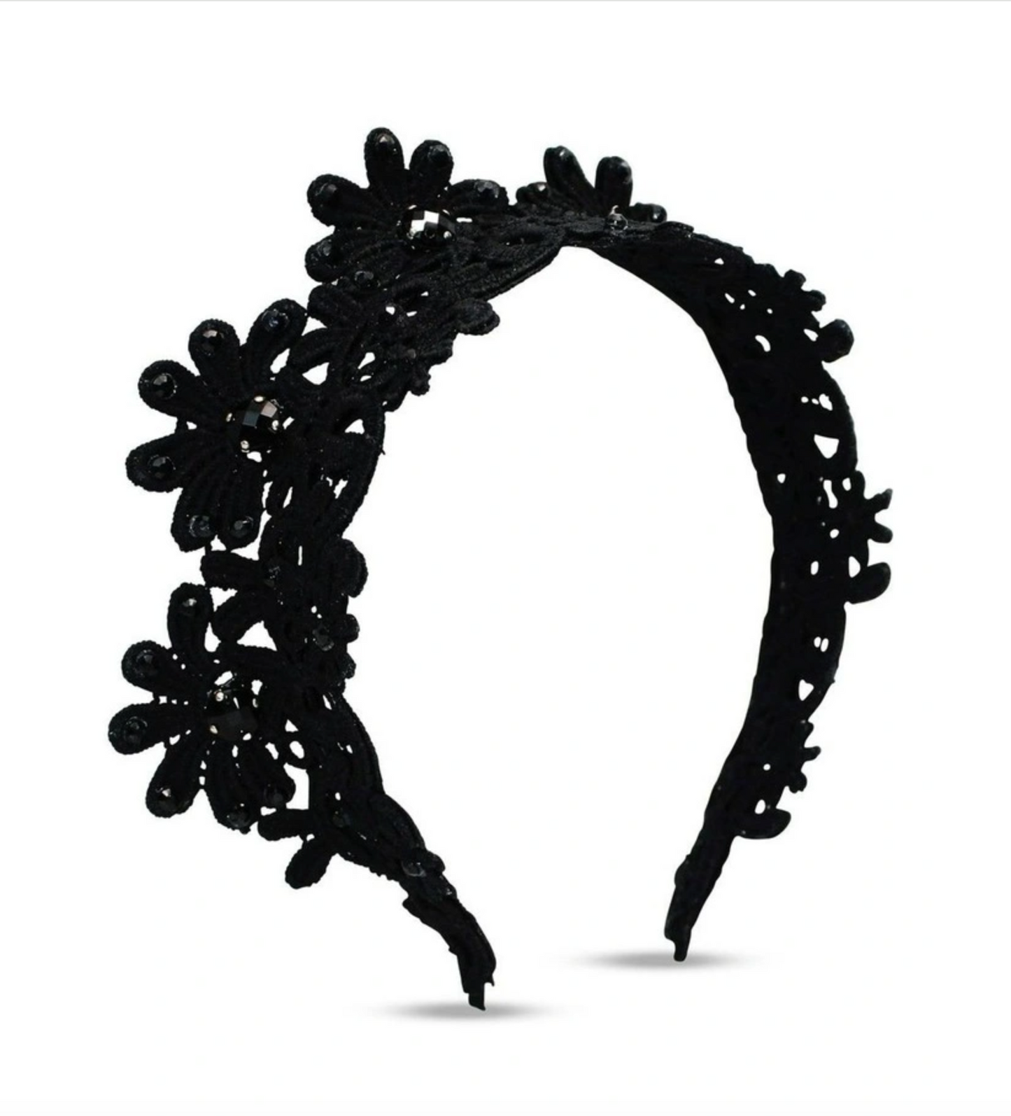 Breathess Fascinator in Black